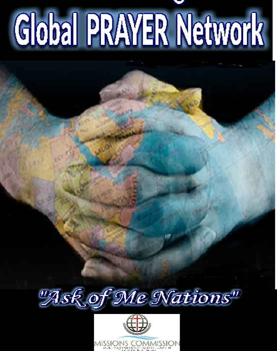 Global Prayer hands