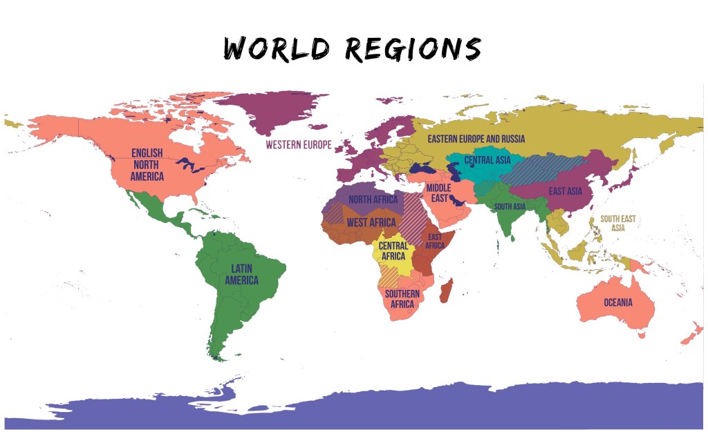 Praying for the World Geographically