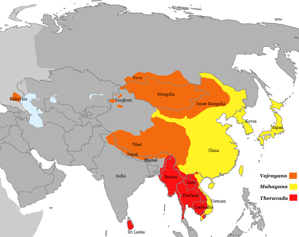 What Are The 3 Main Branches Of Buddhism